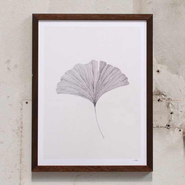 Ana Frois Gingko Leaf (30 x 40cm)