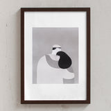 Blanca Gómez El Abrazo (13 x 19 Inch)