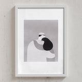 Blanca Gómez El Abrazo (13 x 19 Inch)