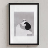 Blanca Gómez El Abrazo (13 x 19 Inch)