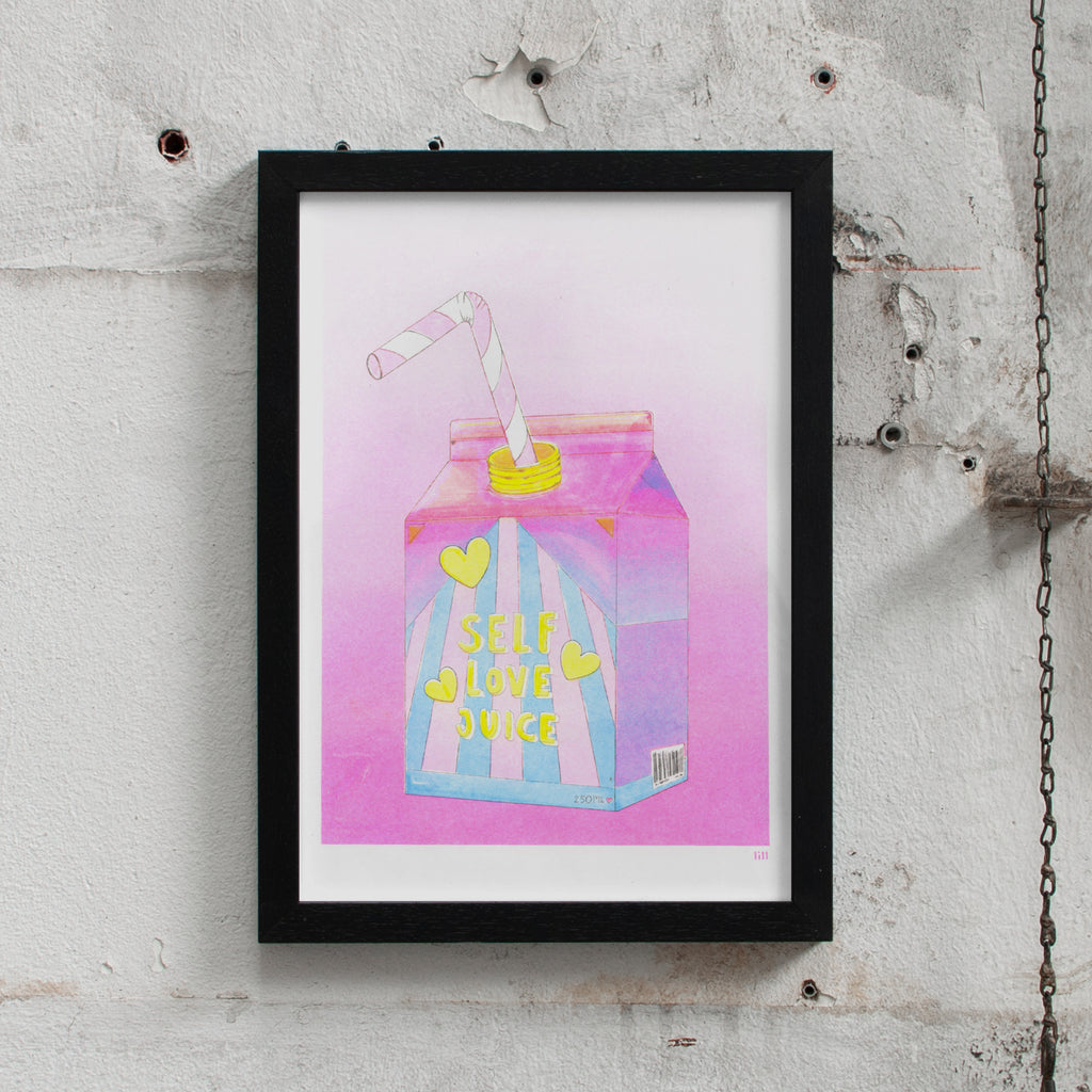 lillillustration Self Love Juice (Din A4)