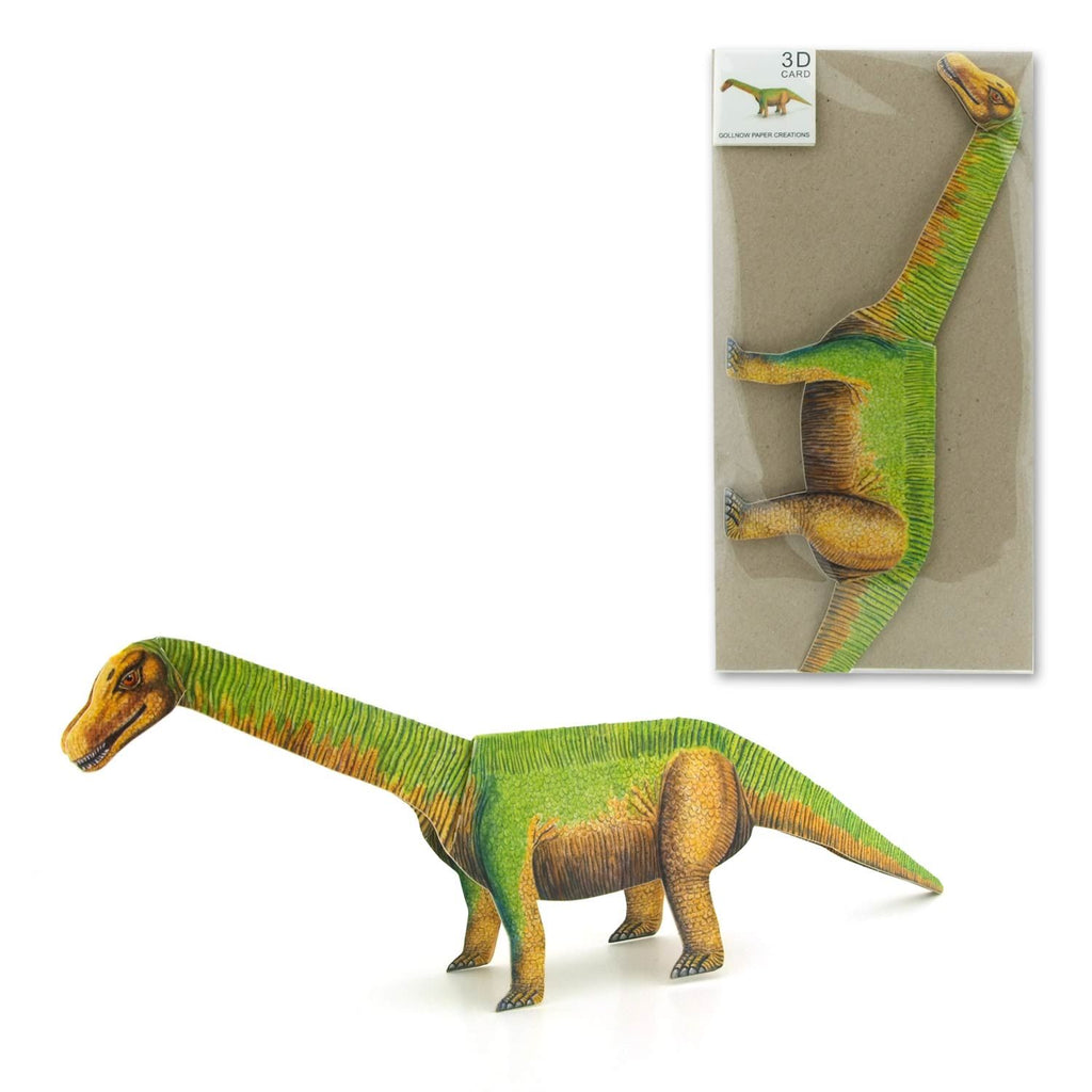Gollnow Paper Creations 3D Karte Apatosaurus