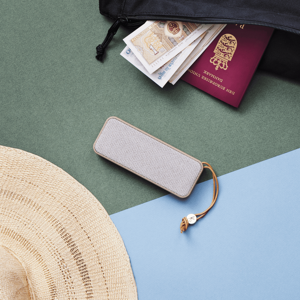 Kreafunk Bluetooth Speaker aGROOVE Mini Ivory Sand