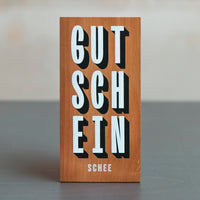 SCHEE Holz Gutschein 200