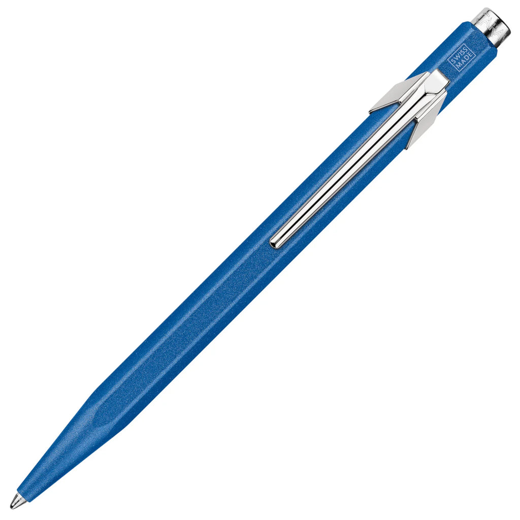 CARAN d'ACHE Kugelschreiber 849 Colormat X Blau mit Etui