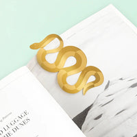 OCTAEVO Lesezeichen Serpenti Brass
