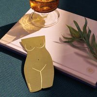 OCTAEVO Lesezeichen Venus Brass