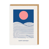 Ohh Deer Grußkarte Sun & Sea Happy Birthday