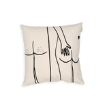 helen b Kissenhülle helen b "Naked Couple Back" | mit Illustrationen von Helen Blanchaert