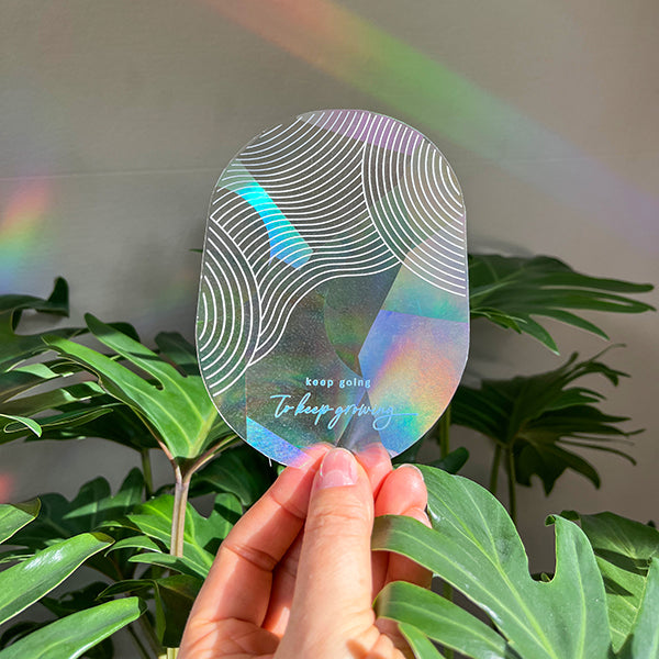 Botanopia Rainbow Sticker "Keep going to keep growing"