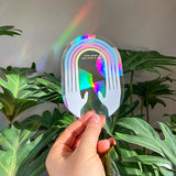 Botanopia Rainbow Sticker "Slow down and soak it up"