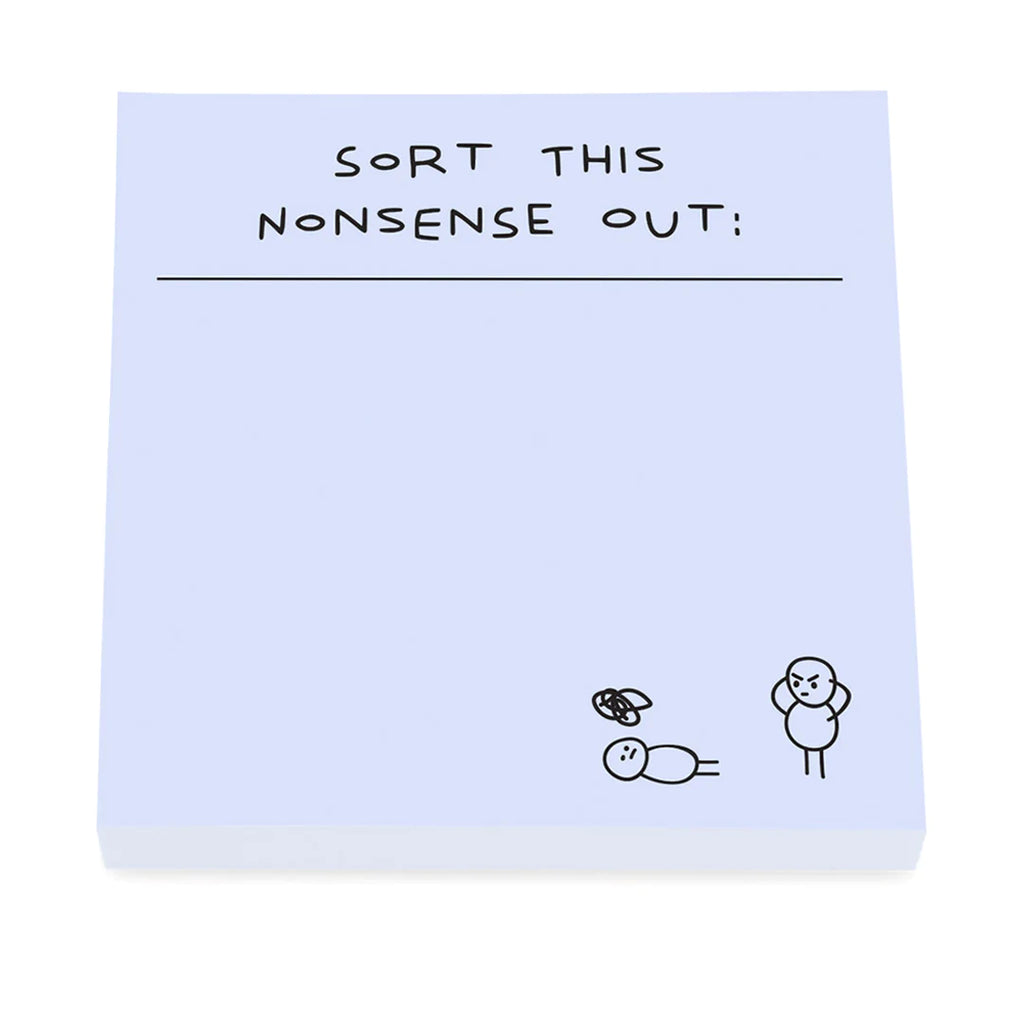 Ohh Deer Post it's Haftnotizen "Sort this nonsense out"