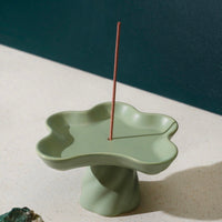 OCTAEVO Incense Holder Templo Green