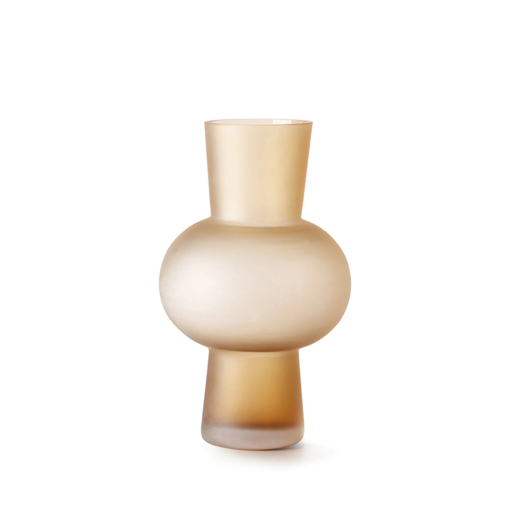 Hkliving Vase Glas S Matt Apricot (17,5 cm)