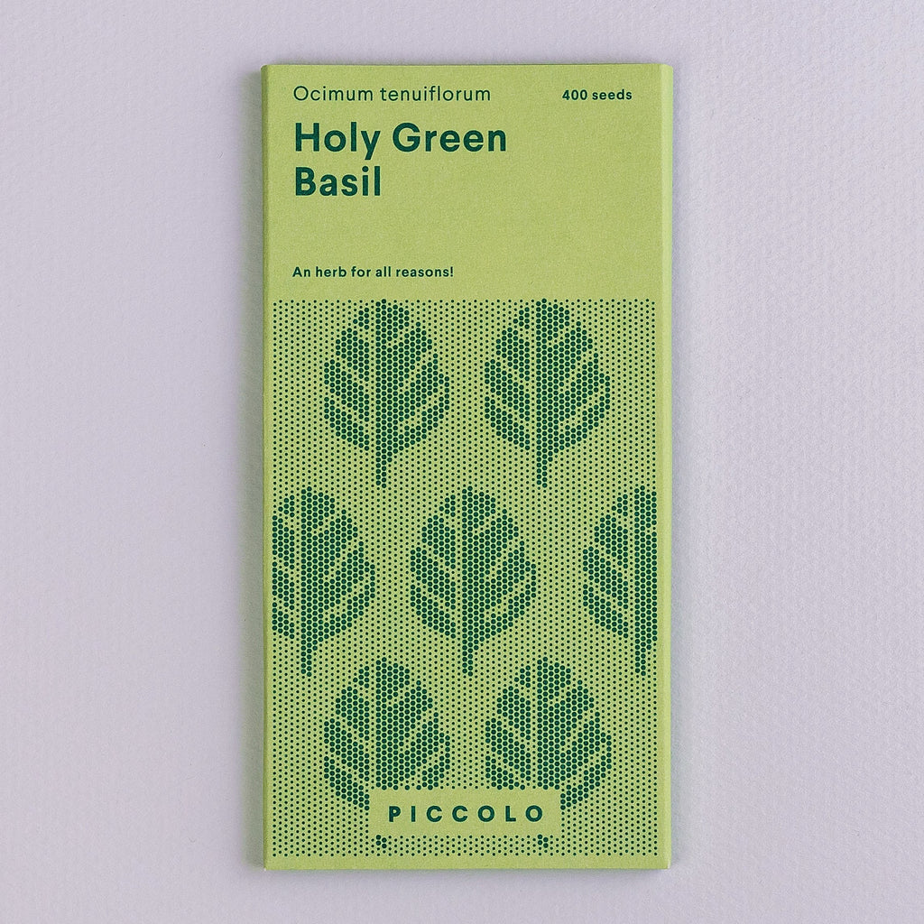 Piccolo Seeds Pflanzensamen Holy Green Basil