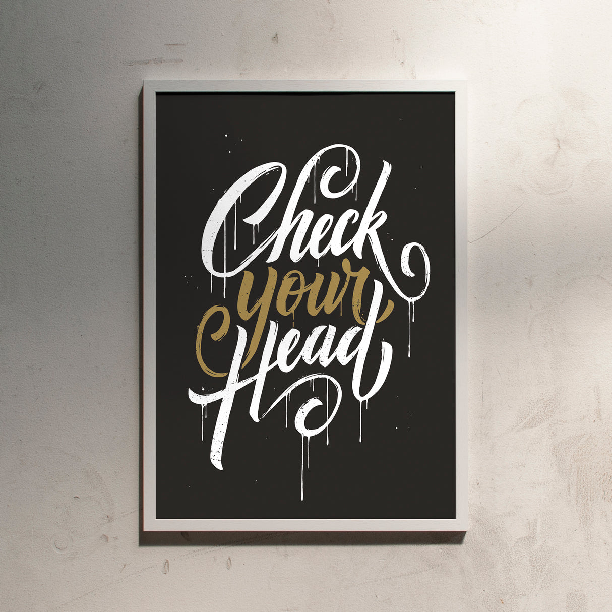 Tobias Saul Check your Head (Din A2)