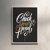 Tobias Saul Check your Head (Din A2)