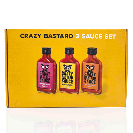 CBS Foods Chilisaucen 3er Set "Bestsellers" | Crazy Bastard