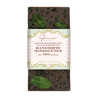 Confiserie Gmeiner Schokolade Kandierte Minzblüten