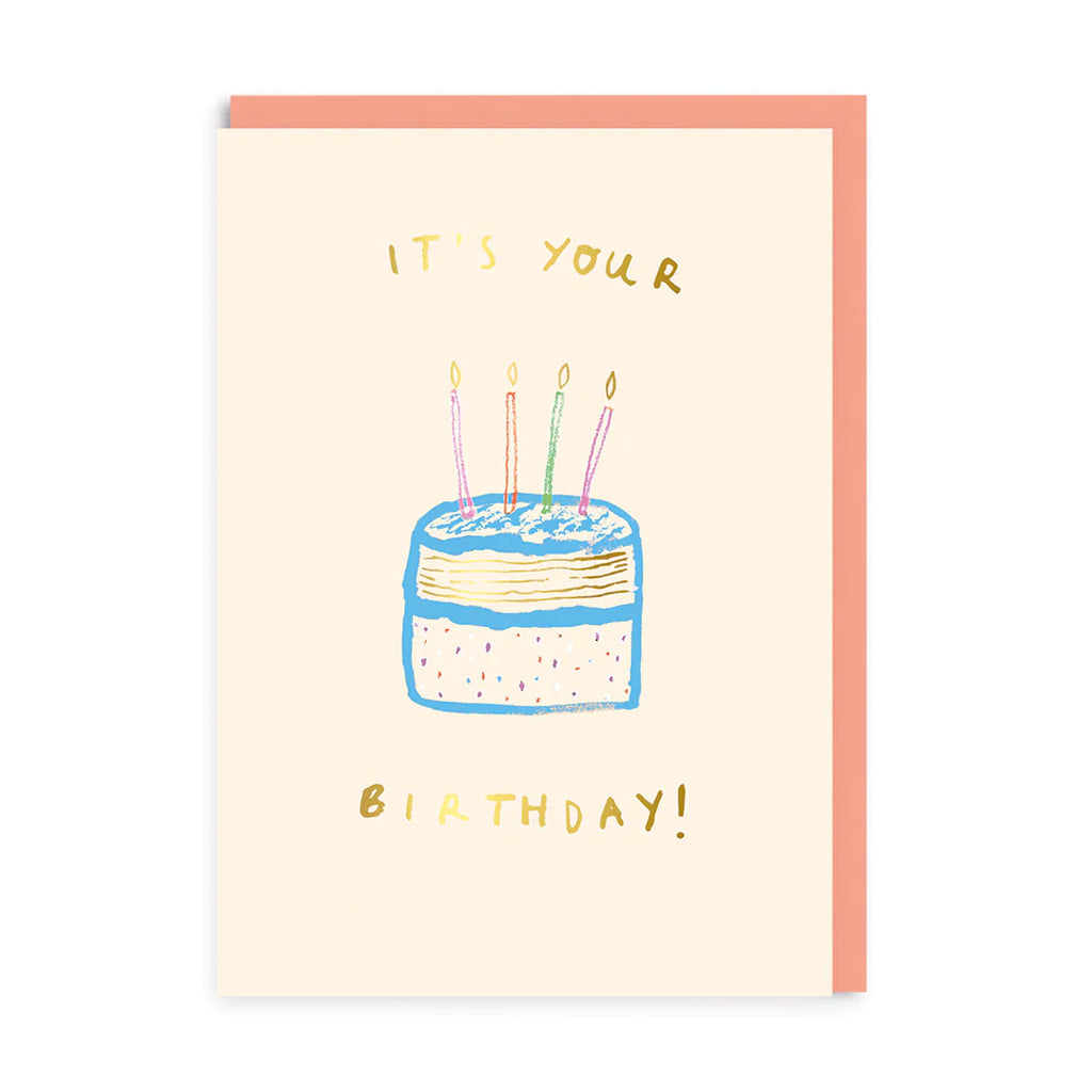 Ohh Deer Grußkarte "Its your birthday cake"